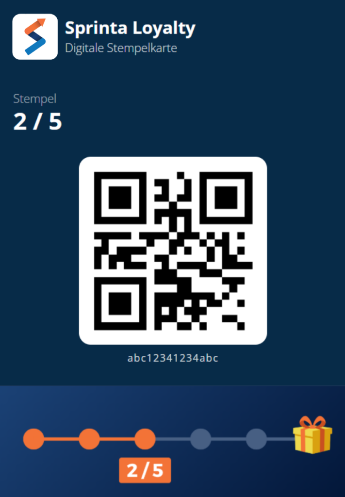 Digitaler Stempelpass - Sprinta Software